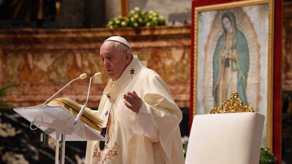  Santa Missa na festa de Nossa Senhora de Guadalupe
