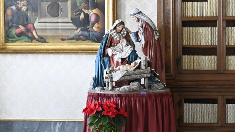 Die Weihnachtskrippe im Apostolischen Palast