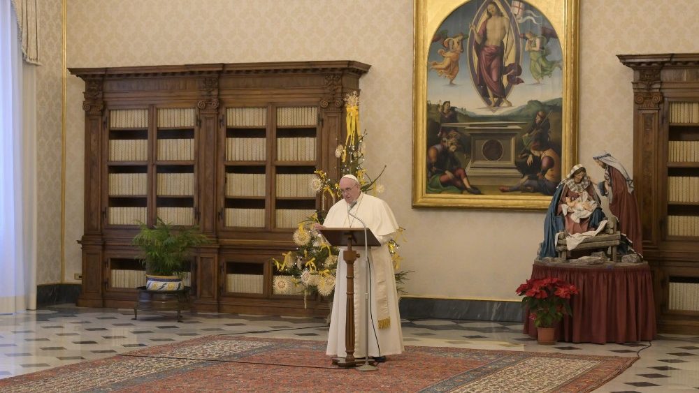 Der Papst beim Angelusgebet