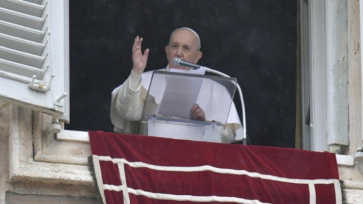 O Papa Francisco no Angelus (Vatican News)