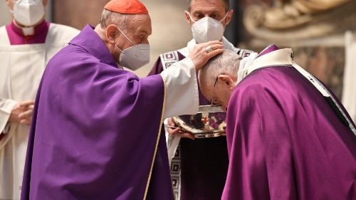 Pope at Ash Wednesday Mass: ‘Lent is a journey of return to God’