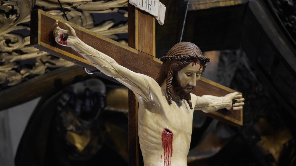 Slávenie Popolcovej stredy vo Vatikánskej bazilike (17. feb. 2021)