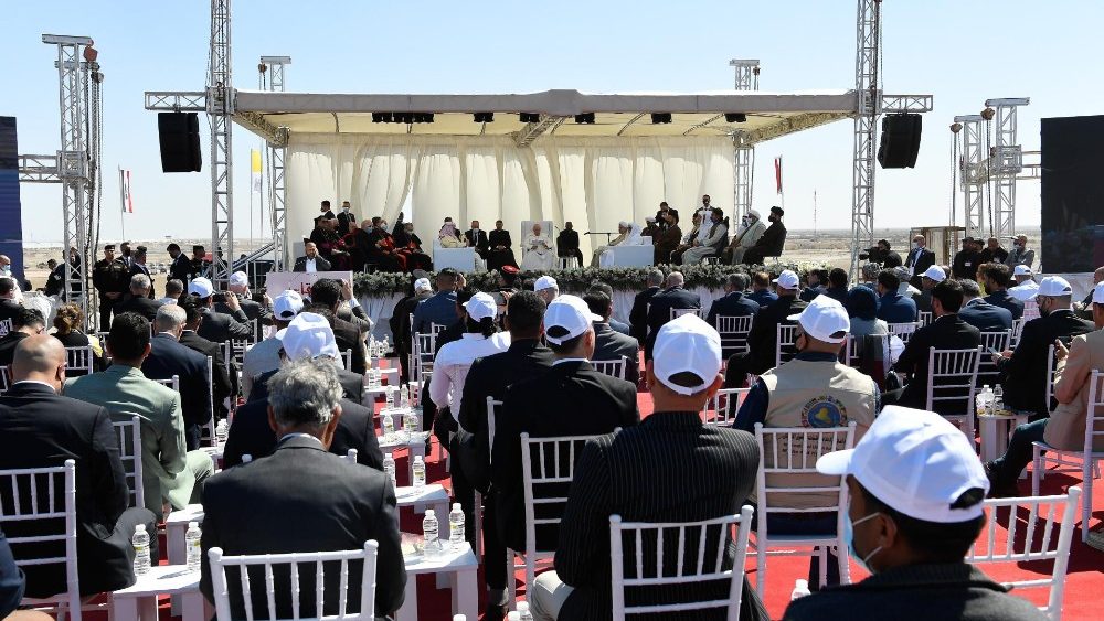 Encuentro interreligioso. Viaje Apostólico a Iraq