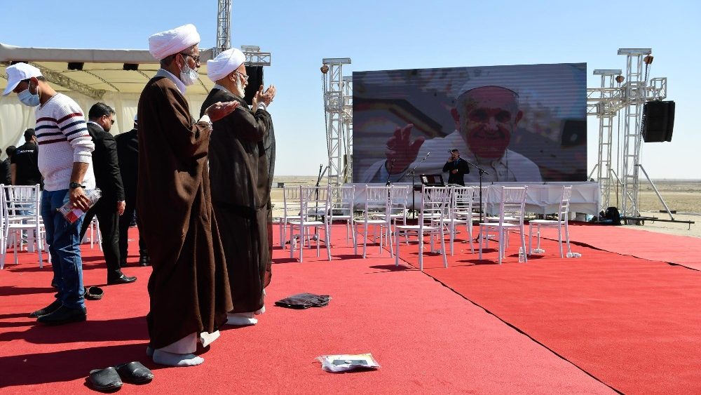 2021.03.06 Viaggio Apostolico in Iraq Incontro Interreligioso