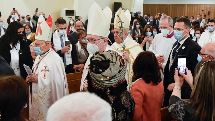 La Messa presieduta da Papa Francesco