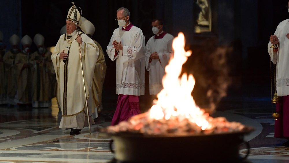 Vigília Pascal na Basílica Vaticana