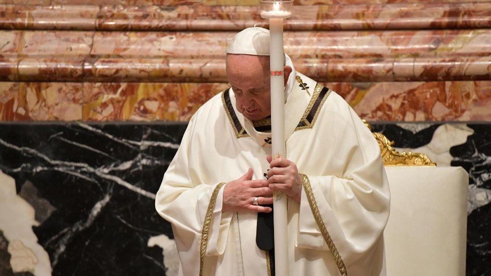 Vigília Pascal na Basílica Vaticana
