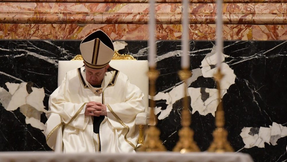 Vigília Pascal na Basílica Vaticana