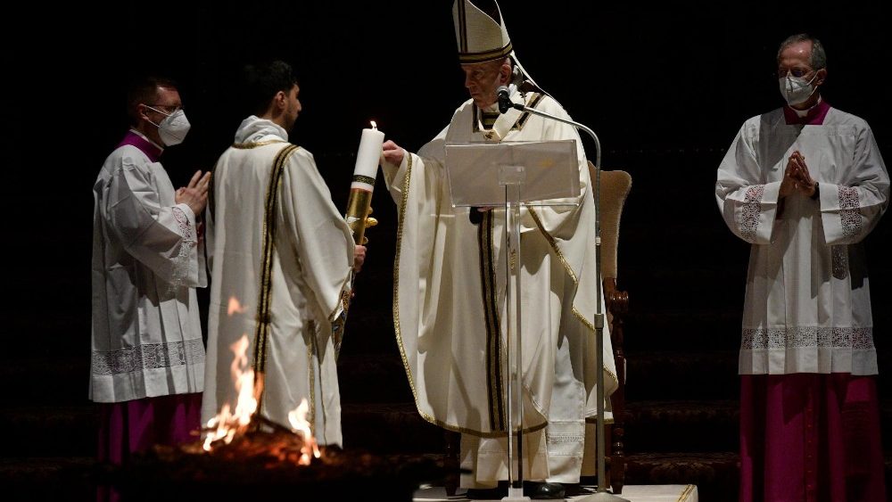Vigília Pascal na Basílica Vaticana