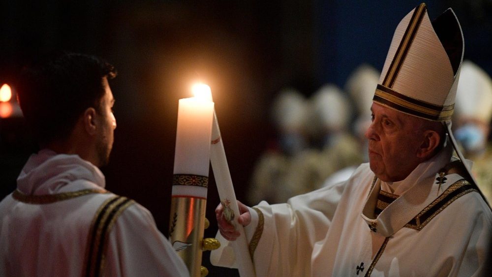 Vigília Pascal na Basílica Vaticana