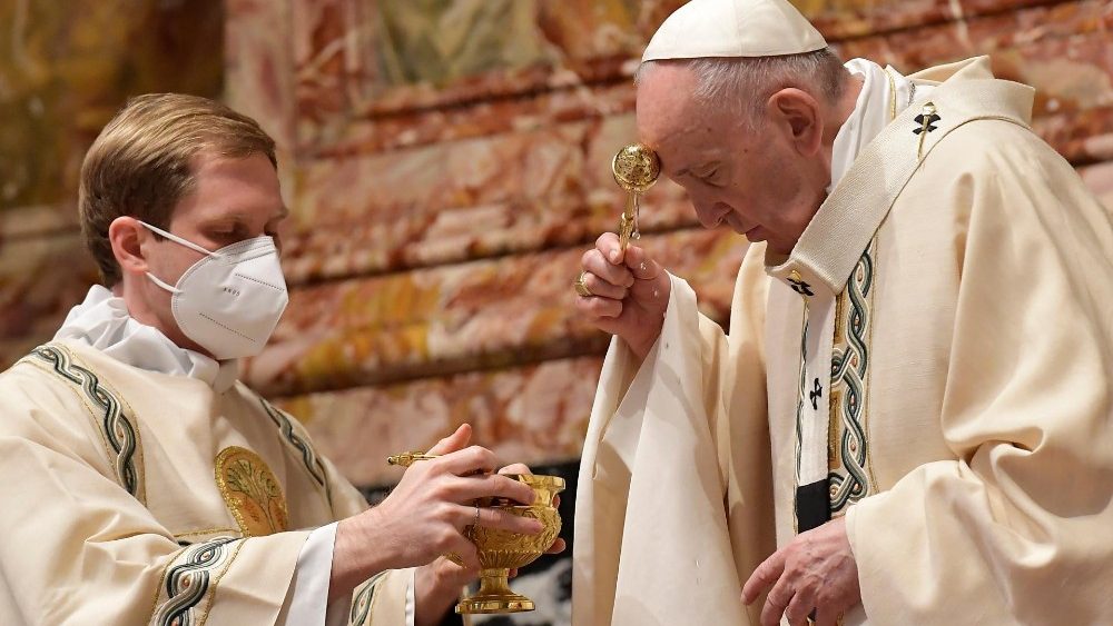 Sainte Messe de Pâques, 4 avril 2021. 