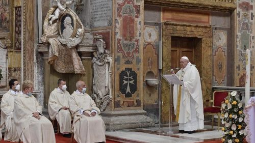 Il Papa: non viviamo una fede a metà, ricevendo senza dare