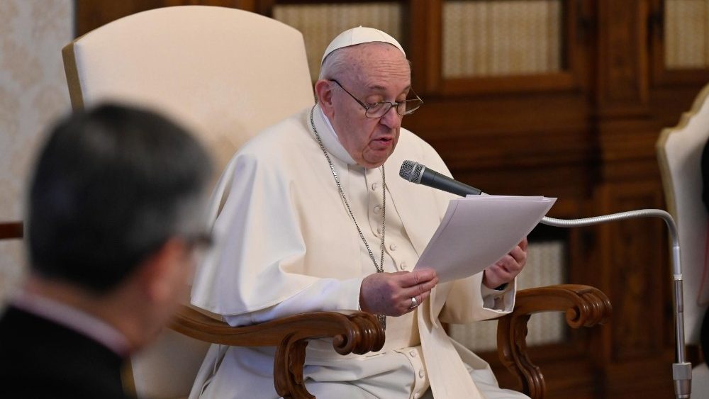 Audiência Geral na Biblioteca do Palácio Apostólico