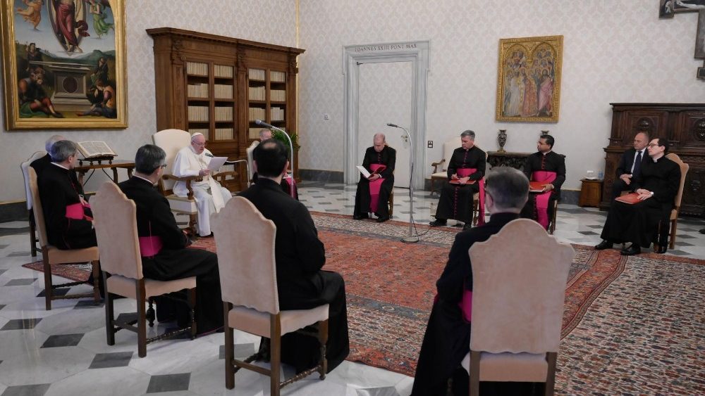 Audiência Geral na Biblioteca do Palácio Apostólico