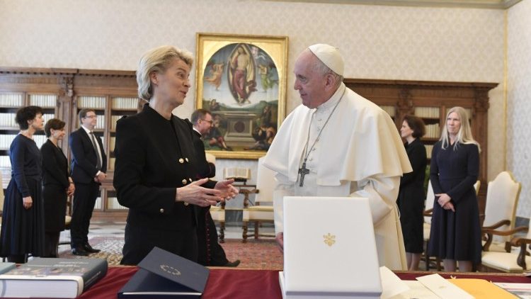 Ursula von der Leyen u Papieża