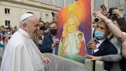 Papst Franziskus: „Selbst wenn unsere Gebete nur stottern…“