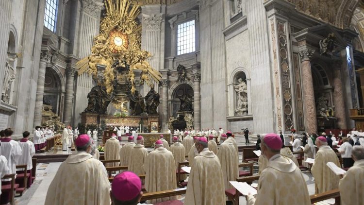 Ni karamu ya Pasaka na amana ya utukufu ujao.