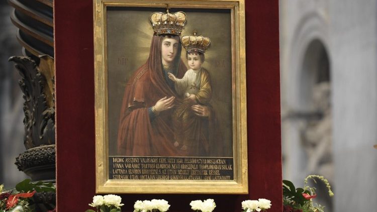 Marienikone im Petersdom