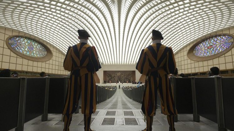 Падчас агульнай аўдыенцыі ў Ватыкане