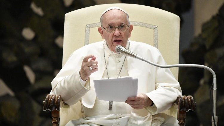 Папа падчас агульнай аўдыенцыі ў Ватыкане