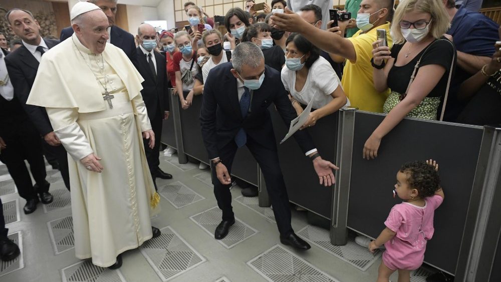 Der Papst an diesem Mittwoch