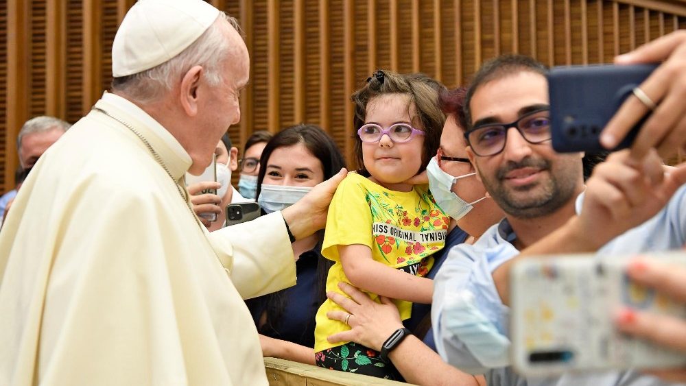 Generálna audiencia v Aule Pavla VI., 8. september 2021