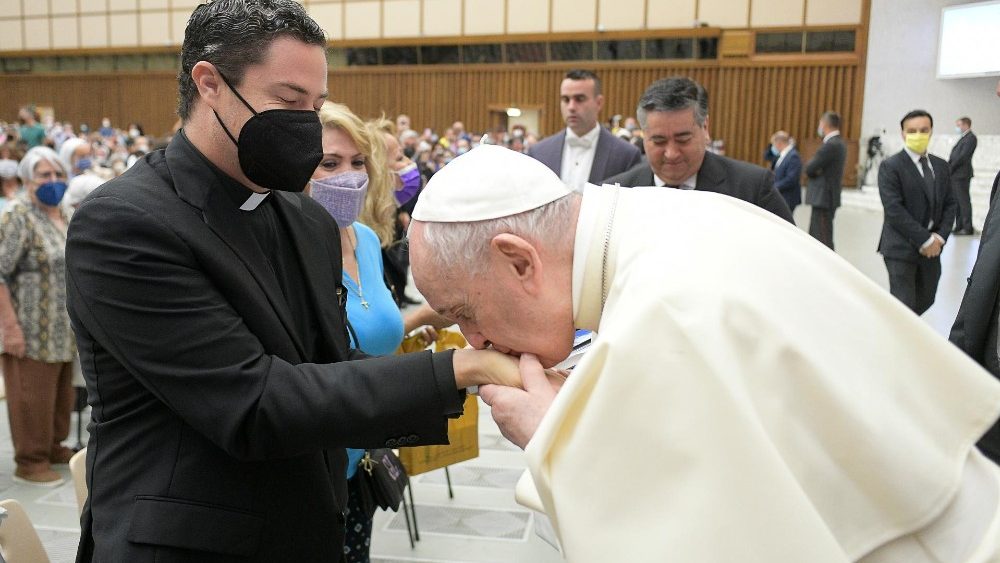 Generálna audiencia v Aule Pavla VI., 8. september 2021