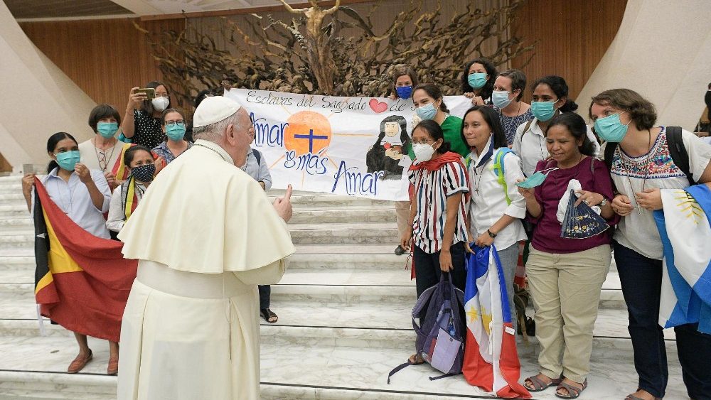 Generálna audiencia v Aule Pavla VI., 8. september 2021