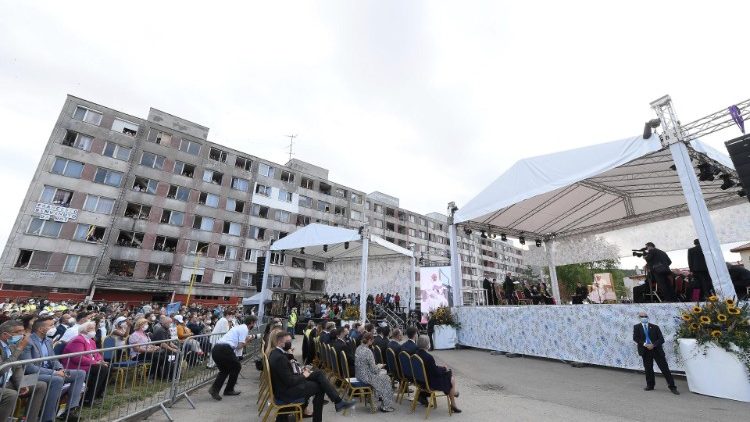 Mkutano wa Papa wa jumuiya ya warom nchini Slovakia