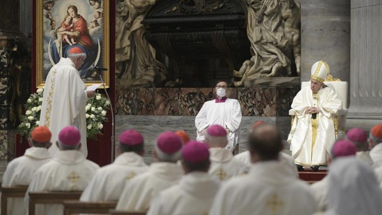 Die Messe im Petersdom mit Papst Franziskus