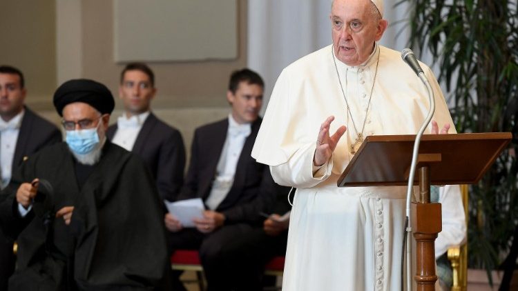 Ungewöhnlich: Die kürzeste Rede war diesmal die des Papstes
