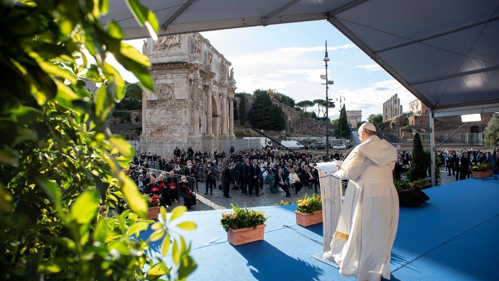 Stretnutie náboženstiev za mier, Rím, 7. októbra 2021