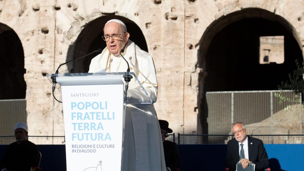 Stretnutie náboženstiev za mier, Rím, 7. októbra 2021