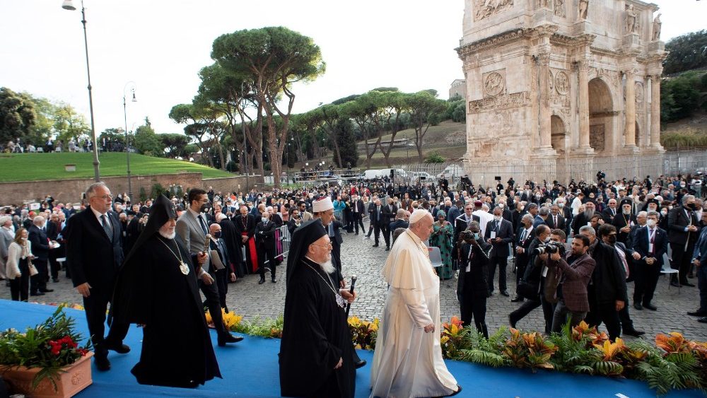 Stretnutie náboženstiev za mier, Rím, 7. októbra 2021