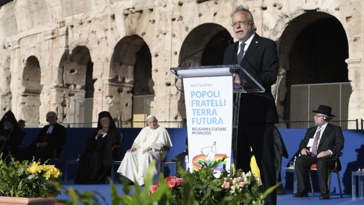 2021.10.07 Incontro Promosso dalla ComunitÃ  di Sant'Egidio: Religione Culture in Dialogo "Popoli fratelli, terra futura"