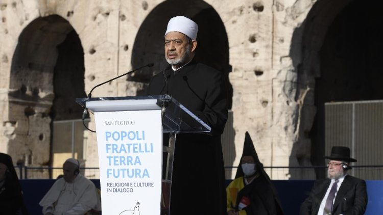 2021.10.07 Incontro Promosso dalla ComunitÃ  di Sant'Egidio: Religione Culture in Dialogo "Popoli fratelli, terra futura"