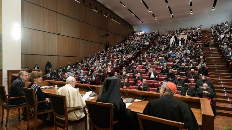 Встреча в Папском Латеранском университете (7 октября 2021 г.)