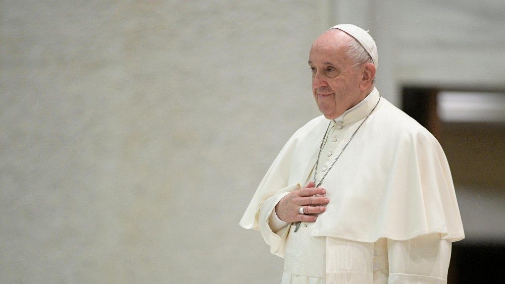 Záber z generálnej audiencie