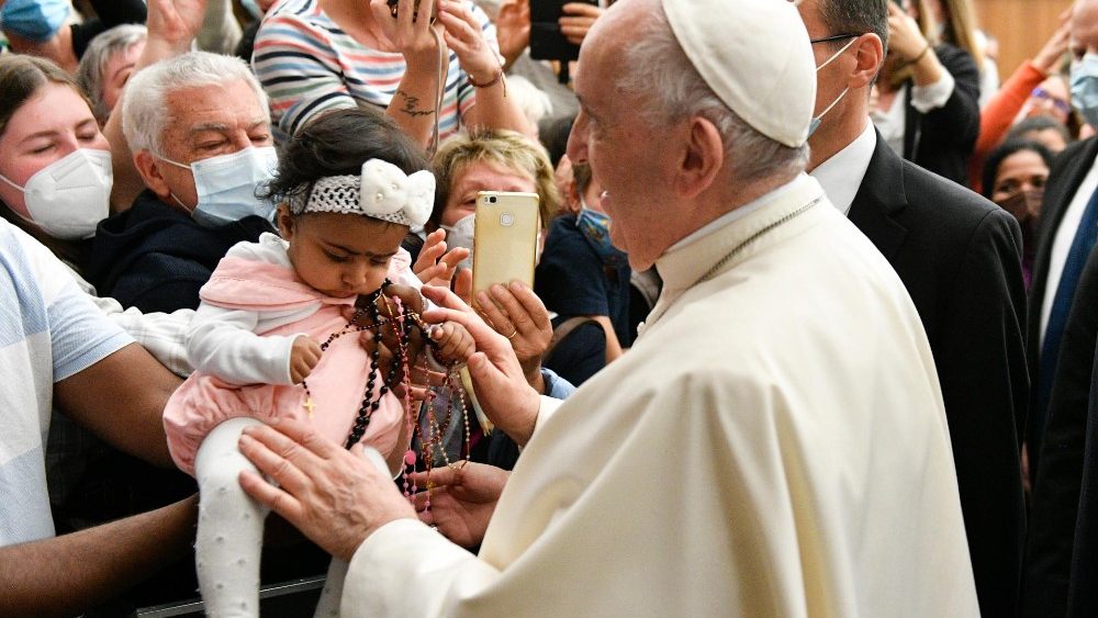 Pápež pri generálnej audiencii 27. októbra 2021