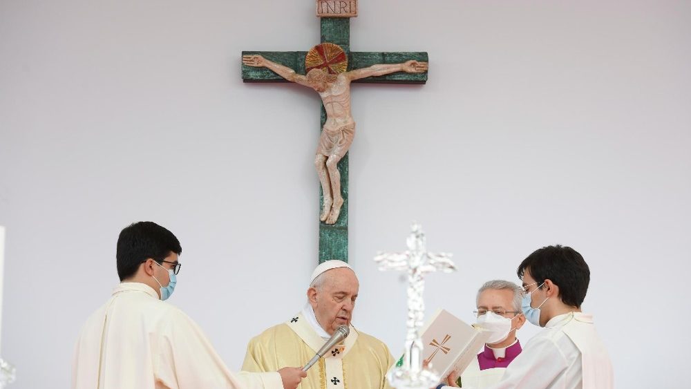 Papa Francisco na Universidade do Sagrado Coração de Jesus em Roma, 5 de novembro de 2021