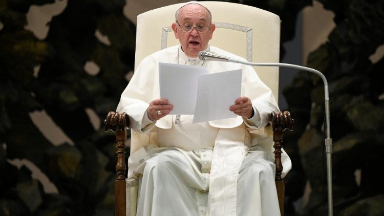 Il Papa nell'udienza generale in Aula Paolo VI