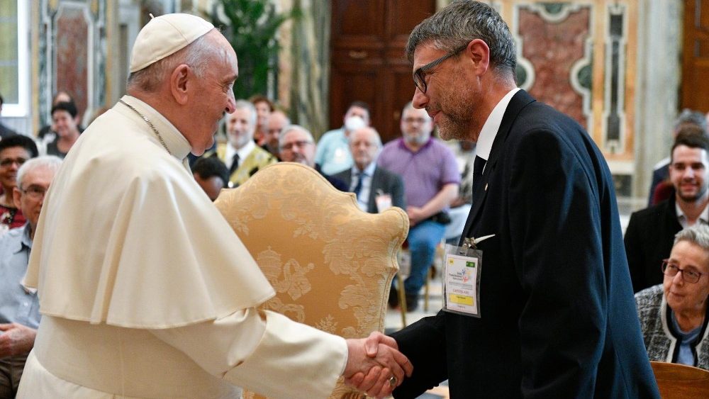 Papa Francisco recebe em audiência membros da Ordem Franciscana Secular