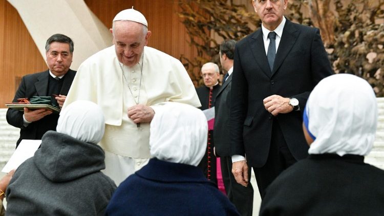 Gli incontro di Francesco all'udienza generale