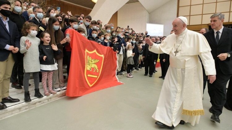 Gli incontro di Francesco all'udienza generale