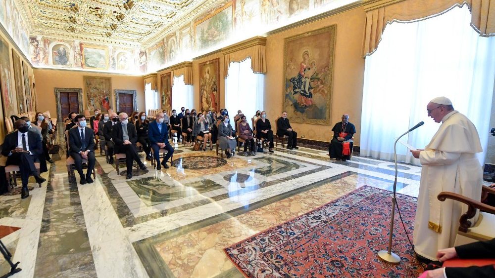 Audiência do Papa aos participantes da Conferência internacional sobre o trabalho infantil (Vatican Media)