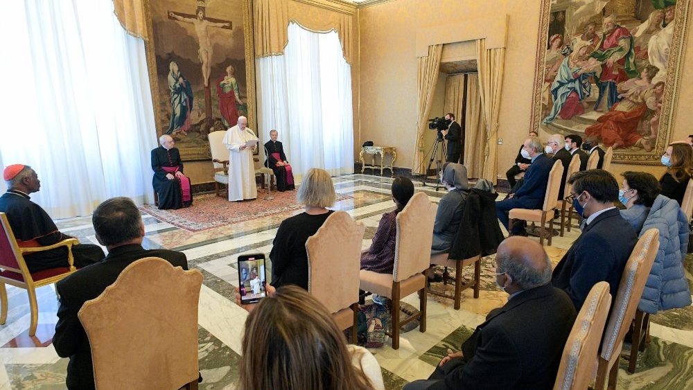 Audiência do Papa aos participantes da Conferência internacional sobre o trabalho infantil (Vatican Media)