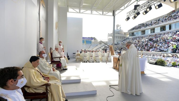 Misa ya Papa huko Cyprus tarehe 3 Desemba 2021