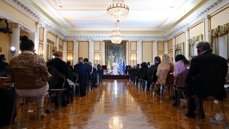 L'incontro con le autorità greche