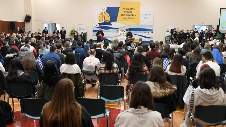  Зустріч Папи Франциска з молоддю в Афінах
