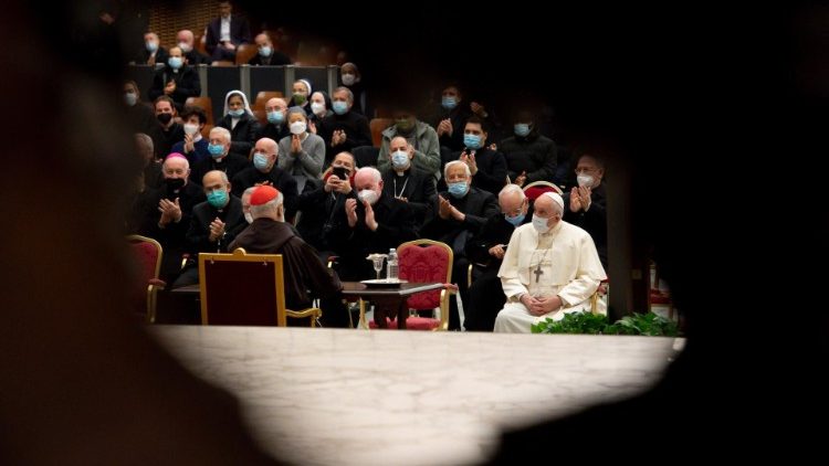 Падчас адвэнтавага казання кардынала Канталамесы